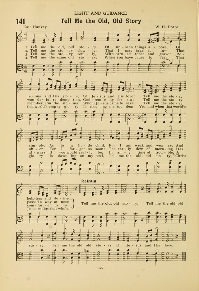 The Church School Hymnal page 122