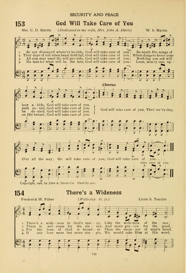 The Church School Hymnal page 134