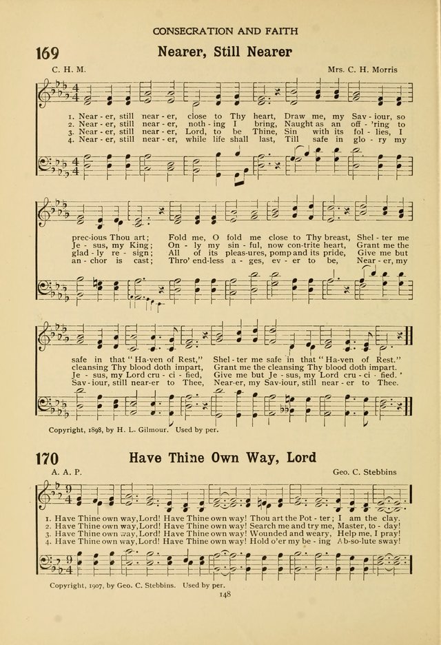 The Church School Hymnal page 148