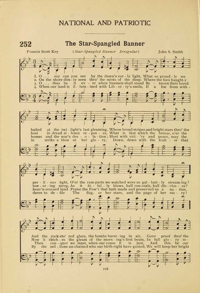 The Church School Hymnal page 218