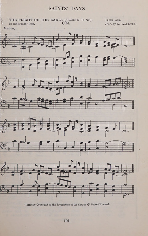 The Church and School Hymnal page 101