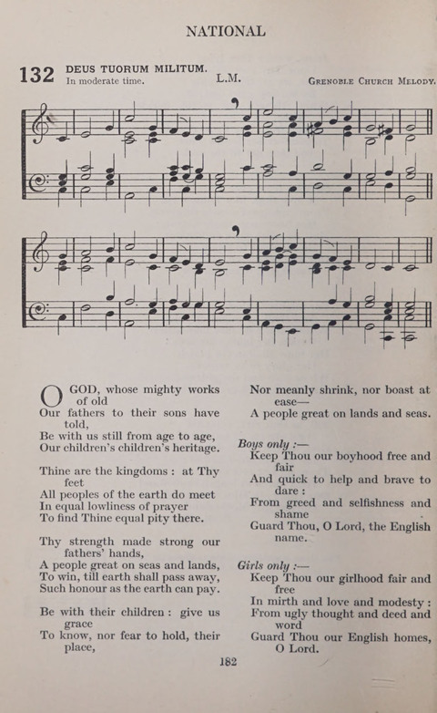 The Church and School Hymnal page 182