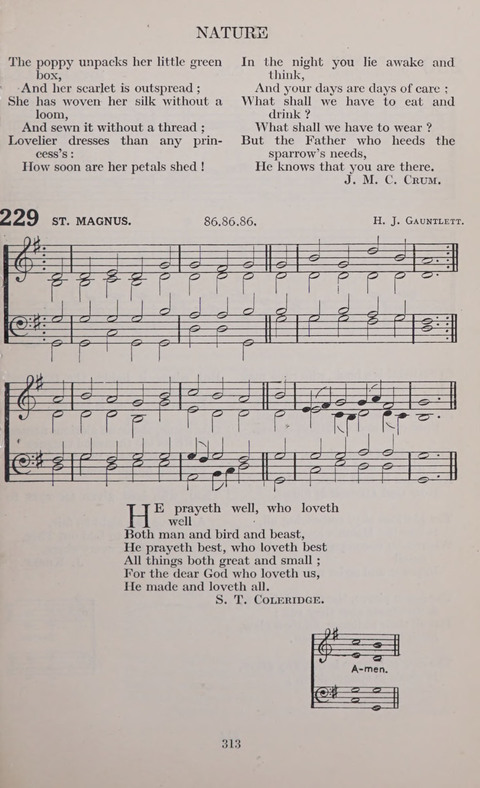 The Church and School Hymnal page 313