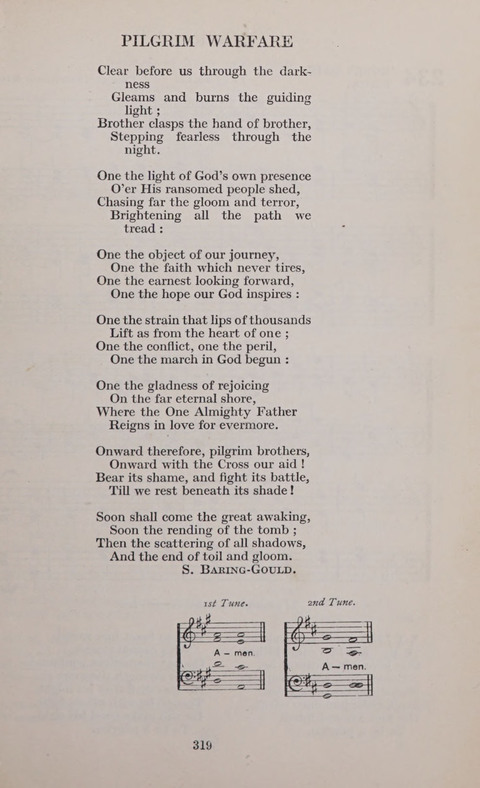 The Church and School Hymnal page 319