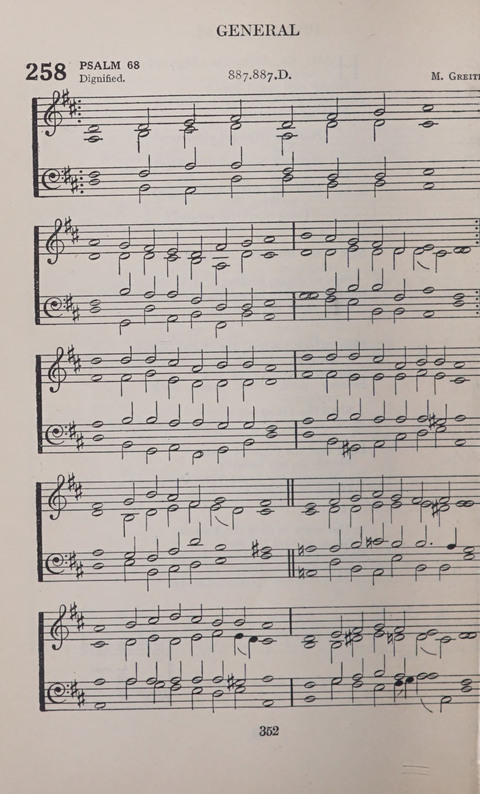 The Church and School Hymnal page 352