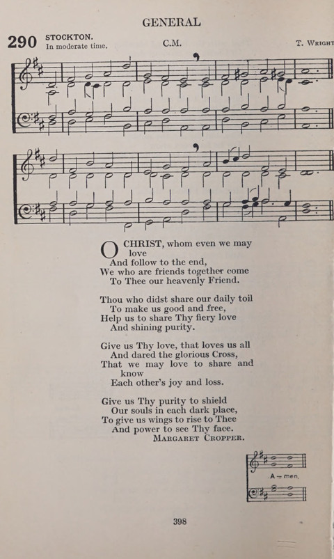 The Church and School Hymnal page 398