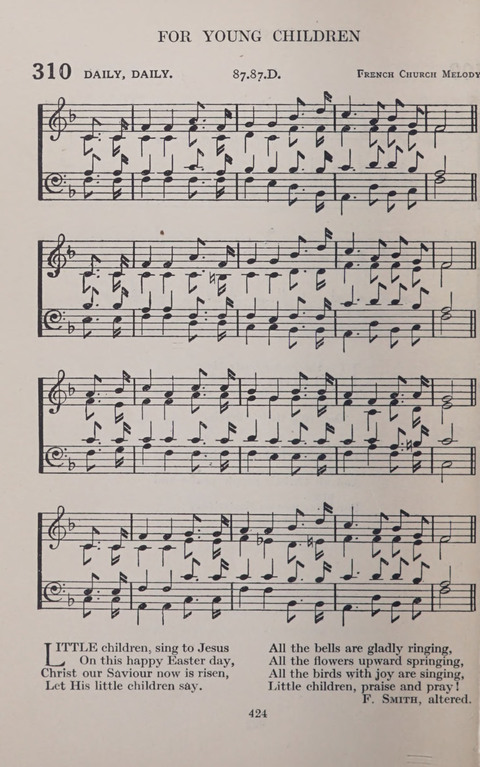 The Church and School Hymnal page 424