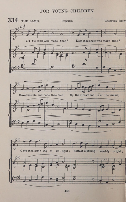 The Church and School Hymnal page 446