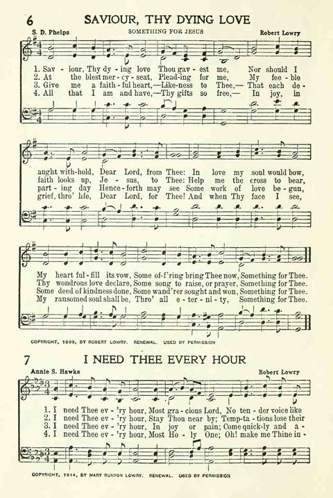 Church Service Hymns page 6