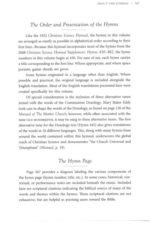 Christian Science Hymnal: Hymns 430-603 page 359