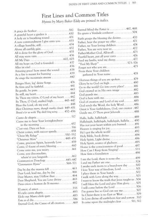 Christian Science Hymnal: Hymns 430-603 page 377