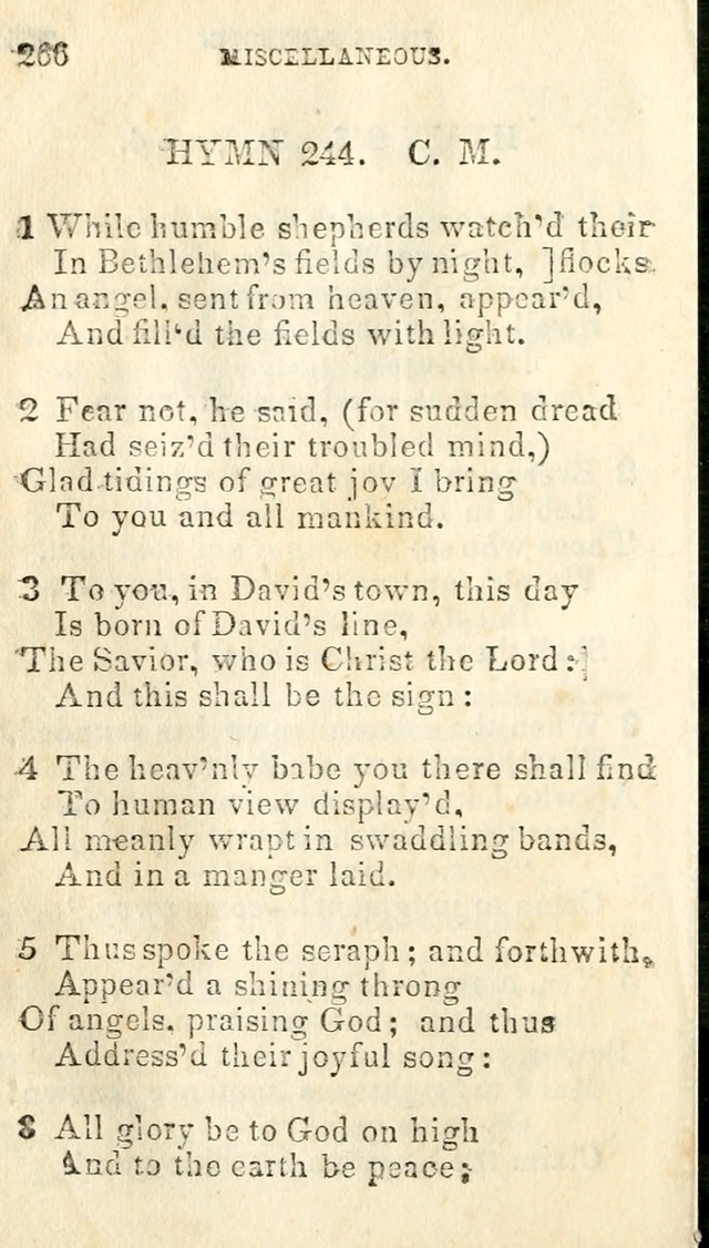 A Collection of Sacred Hymns, for the Church of Jesus Christ of Latter Day Saints page 268