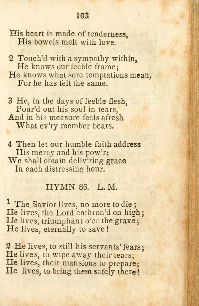 A Collection of Sacred Hymns for the Church of Jesus Christ of Latter-Day  Saints page 104