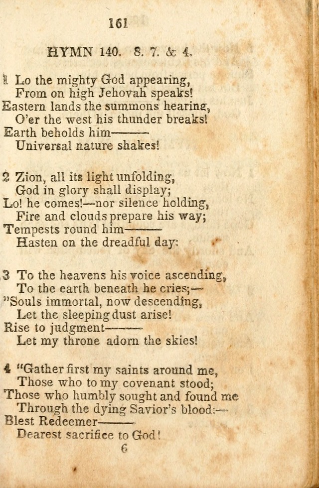 A Collection of Sacred Hymns for the Church of Jesus Christ of Latter-Day  Saints page 162