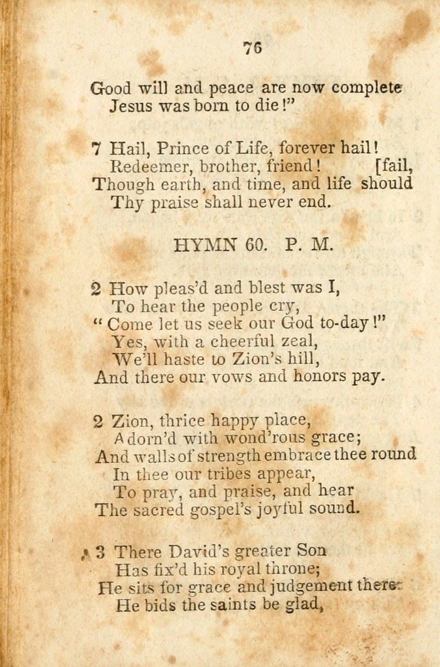 A Collection of Sacred Hymns for the Church of Jesus Christ of Latter-Day  Saints page 77