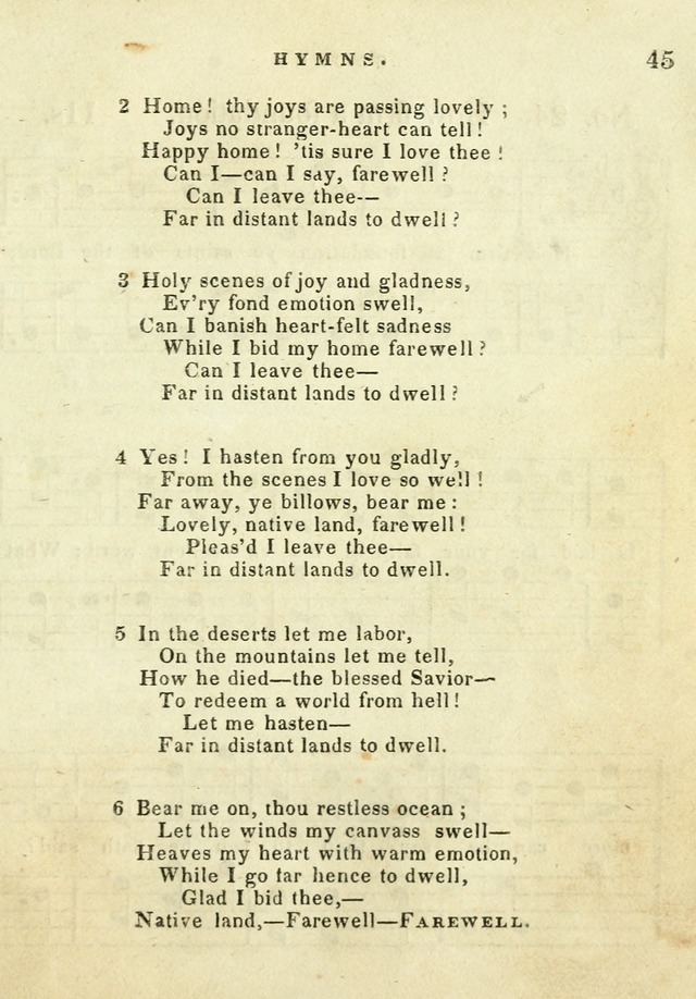 A Collection of Sacred Hymns for the use of the Latter-Day Saints page 45