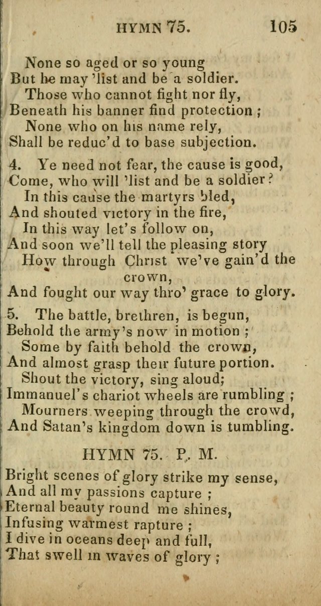 A Choice Selection of Hymns and Spiritual Songs, Designed to Aid in the Devotions of Prayer, Conference, and Camp-Meetings page 116