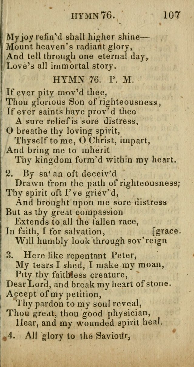 A Choice Selection of Hymns and Spiritual Songs, Designed to Aid in the Devotions of Prayer, Conference, and Camp-Meetings page 118