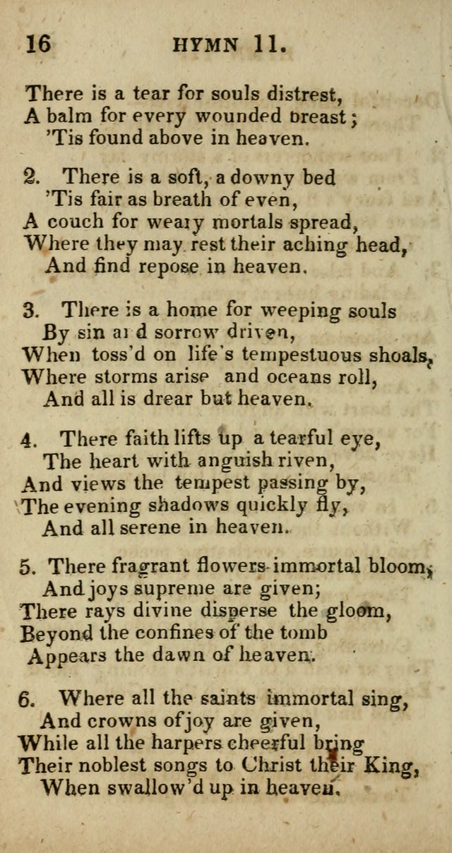 A Choice Selection of Hymns and Spiritual Songs, Designed to Aid in the Devotions of Prayer, Conference, and Camp-Meetings page 23