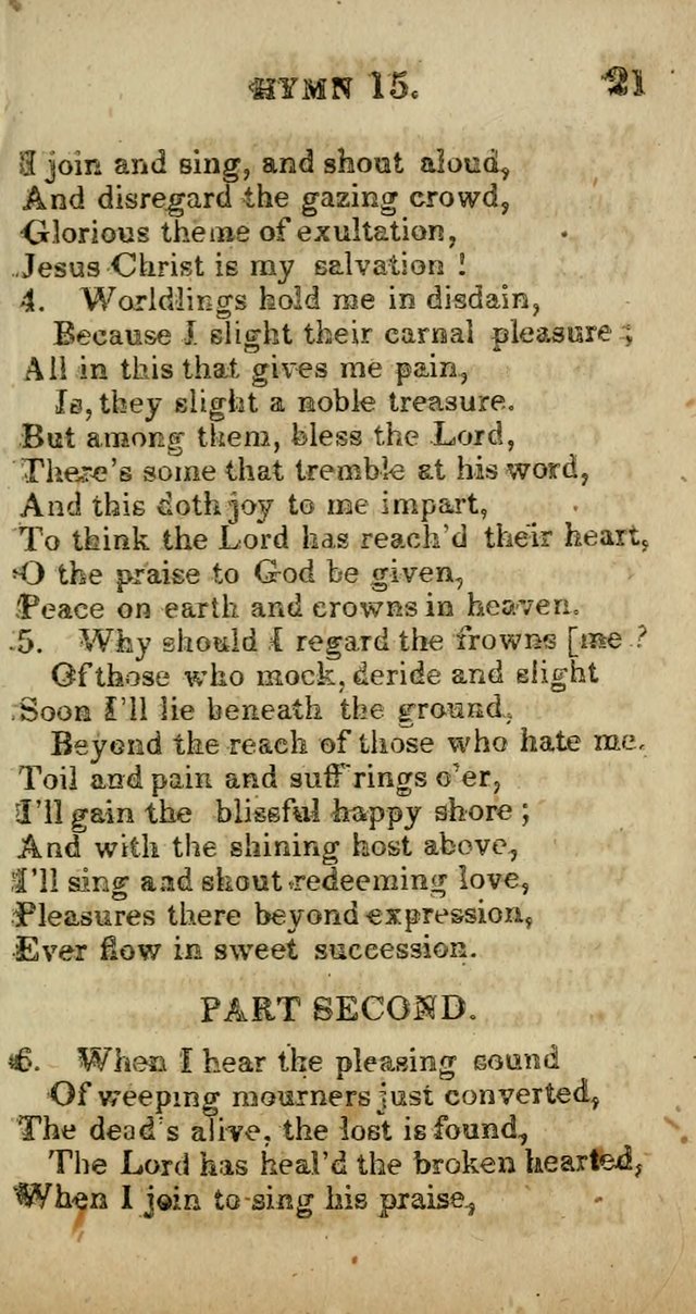 A Choice Selection of Hymns and Spiritual Songs, Designed to Aid in the Devotions of Prayer, Conference, and Camp-Meetings page 28