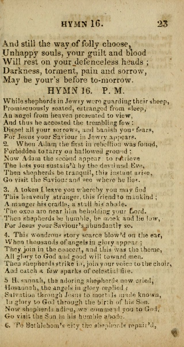 A Choice Selection of Hymns and Spiritual Songs, Designed to Aid in the Devotions of Prayer, Conference, and Camp-Meetings page 30