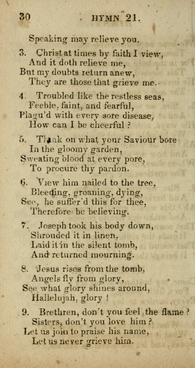 A Choice Selection of Hymns and Spiritual Songs, Designed to Aid in the Devotions of Prayer, Conference, and Camp-Meetings page 37