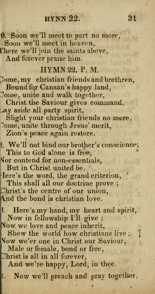 A Choice Selection of Hymns and Spiritual Songs, Designed to Aid in the Devotions of Prayer, Conference, and Camp-Meetings page 38