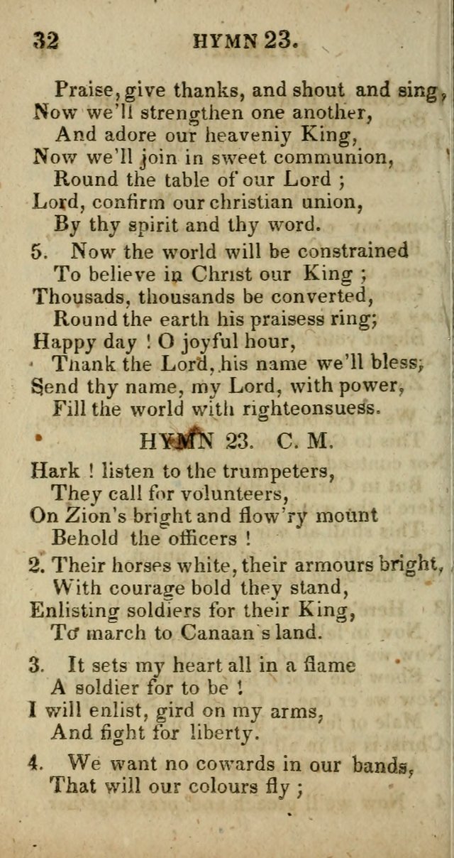A Choice Selection of Hymns and Spiritual Songs, Designed to Aid in the Devotions of Prayer, Conference, and Camp-Meetings page 39