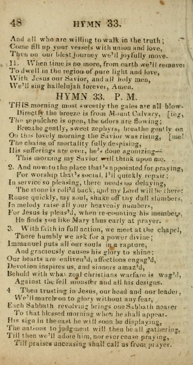 A Choice Selection of Hymns and Spiritual Songs, Designed to Aid in the Devotions of Prayer, Conference, and Camp-Meetings page 57
