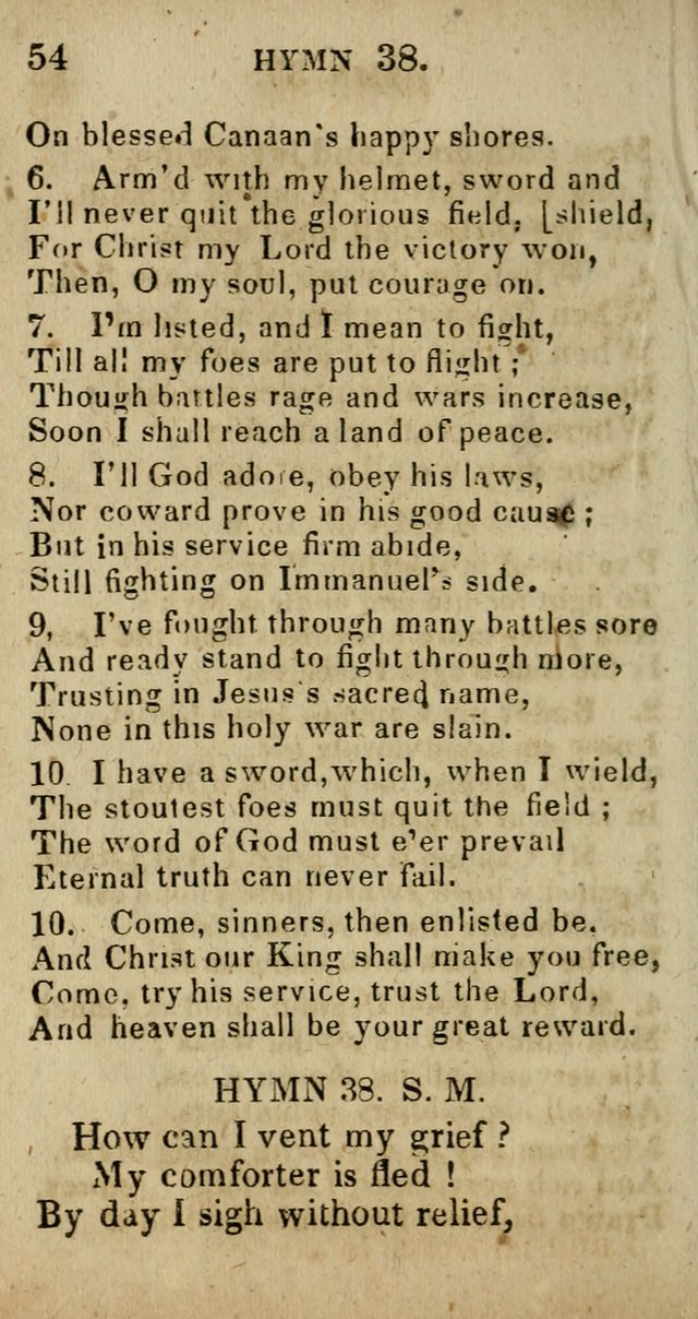 A Choice Selection of Hymns and Spiritual Songs, Designed to Aid in the Devotions of Prayer, Conference, and Camp-Meetings page 63