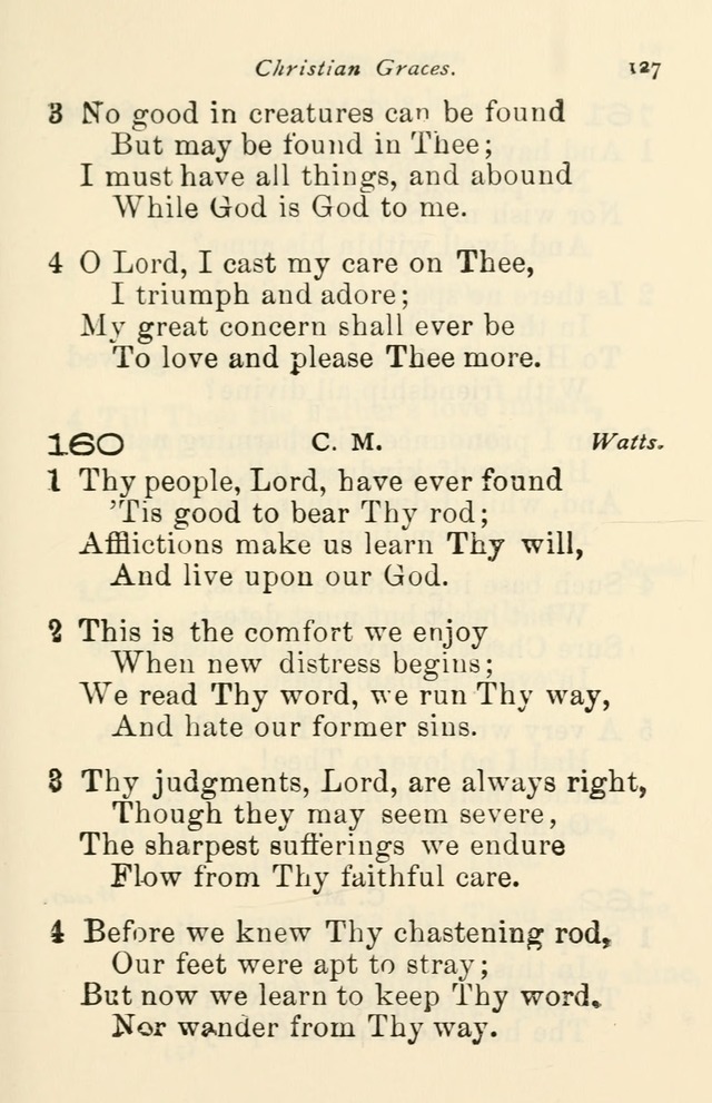 A Choice Selection of Hymns and Spiritual Songs for the use of the Baptist Church and all lovers of song page 130