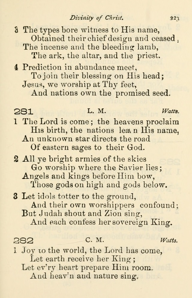 A Choice Selection of Hymns and Spiritual Songs for the use of the Baptist Church and all lovers of song page 226