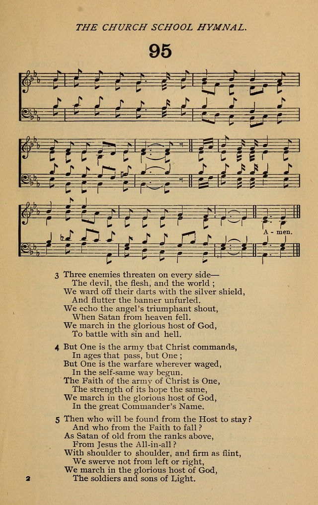 The Church School Hymnal with Tunes page 116