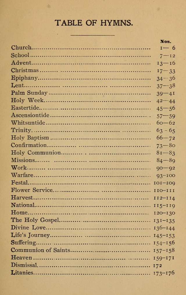 The Church School Hymnal with Tunes page 12