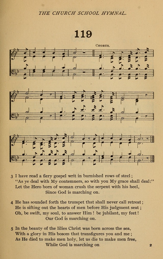 The Church School Hymnal with Tunes page 146