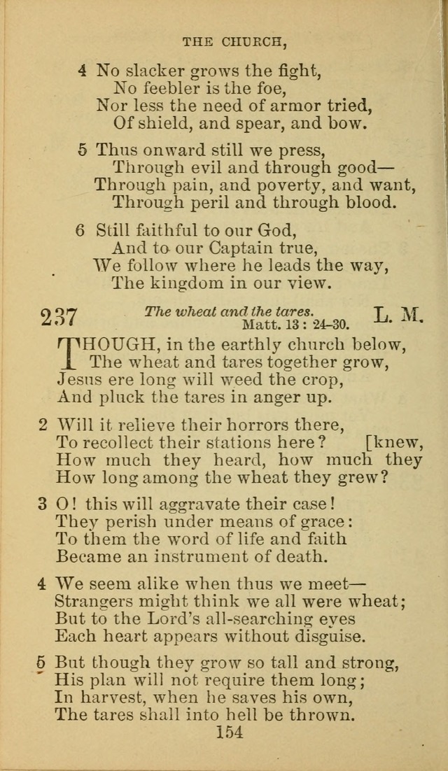 A Collection of Spiritual Hymns: adapted to the Various Kinds of Christian Worship, and especially designed for the use of the Brethren in Christ. 2nd ed. page 156