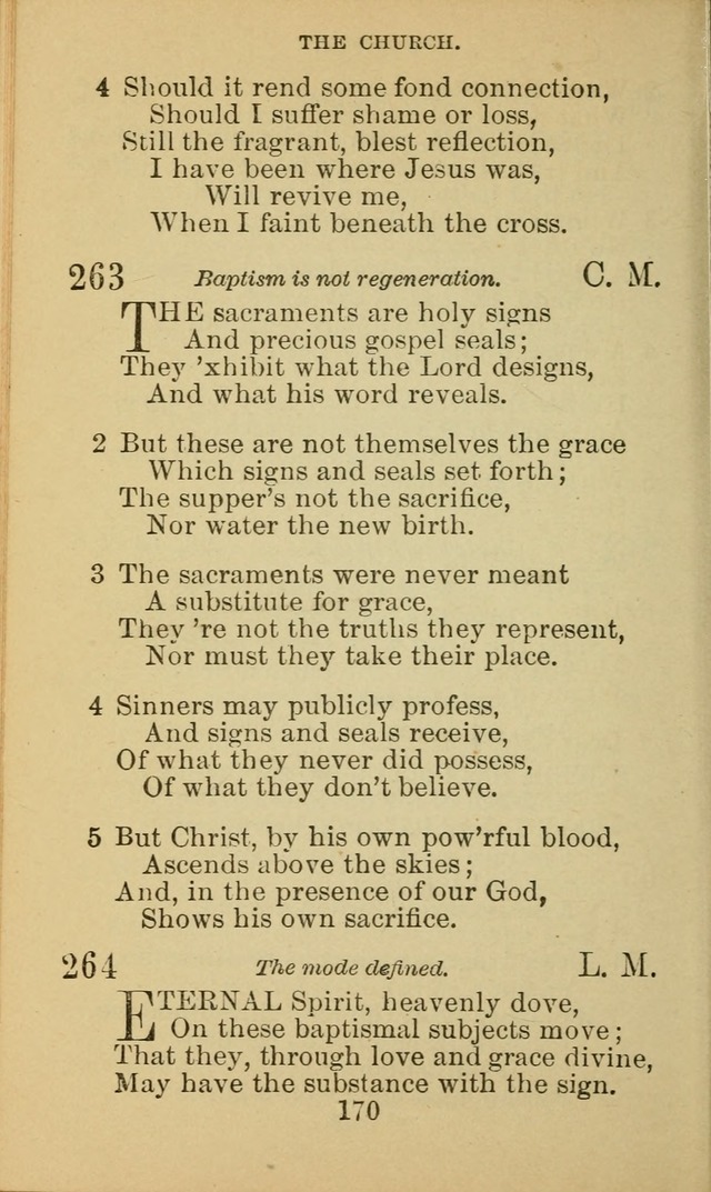 A Collection of Spiritual Hymns: adapted to the Various Kinds of Christian Worship, and especially designed for the use of the Brethren in Christ. 2nd ed. page 172