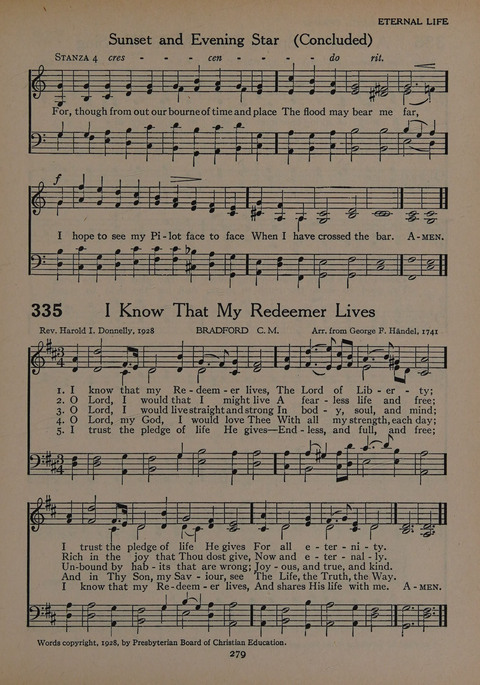 The Church School Hymnal for Youth page 279