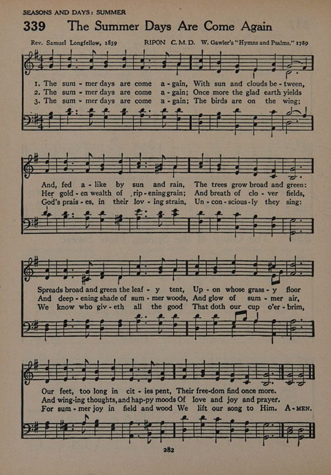 The Church School Hymnal for Youth page 282