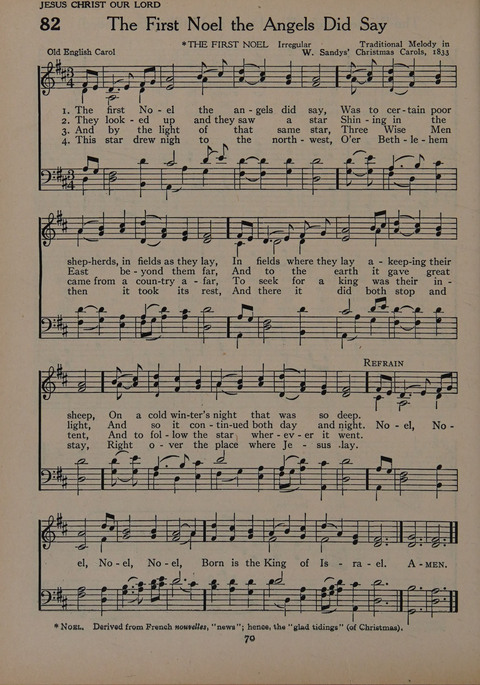 The Church School Hymnal for Youth page 70