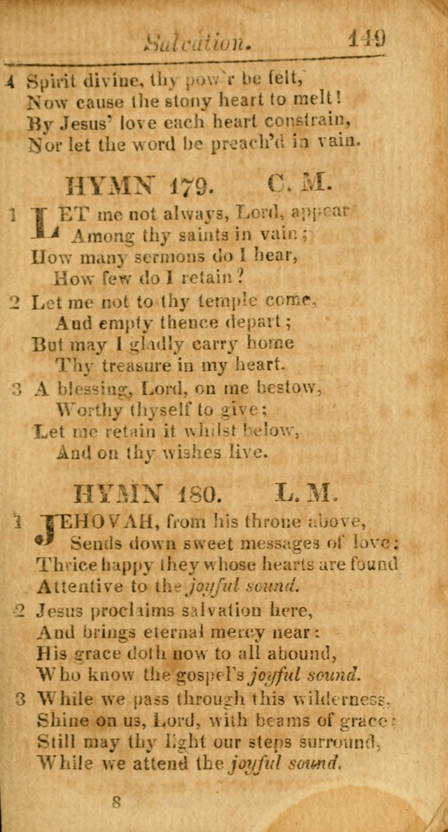 A Choice Selection of Psalms, Hymns and Spiritual Songs for the use of  Christians page 150