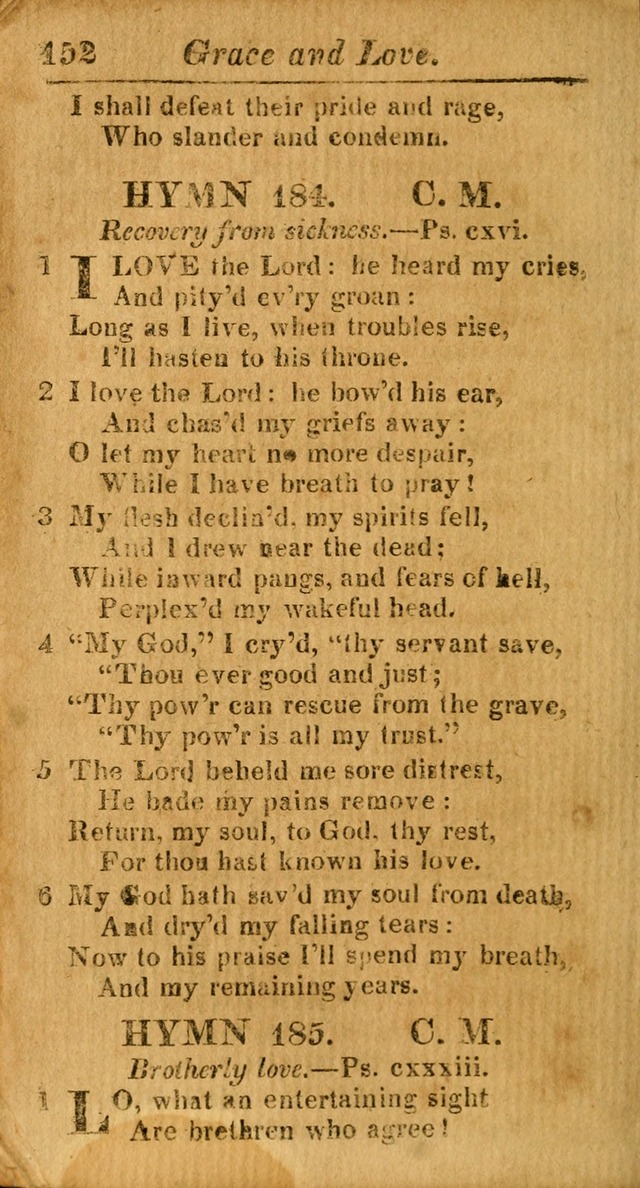 A Choice Selection of Psalms, Hymns and Spiritual Songs for the use of  Christians page 153