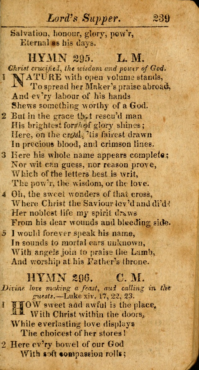 A Choice Selection of Psalms, Hymns and Spiritual Songs for the use of  Christians page 232