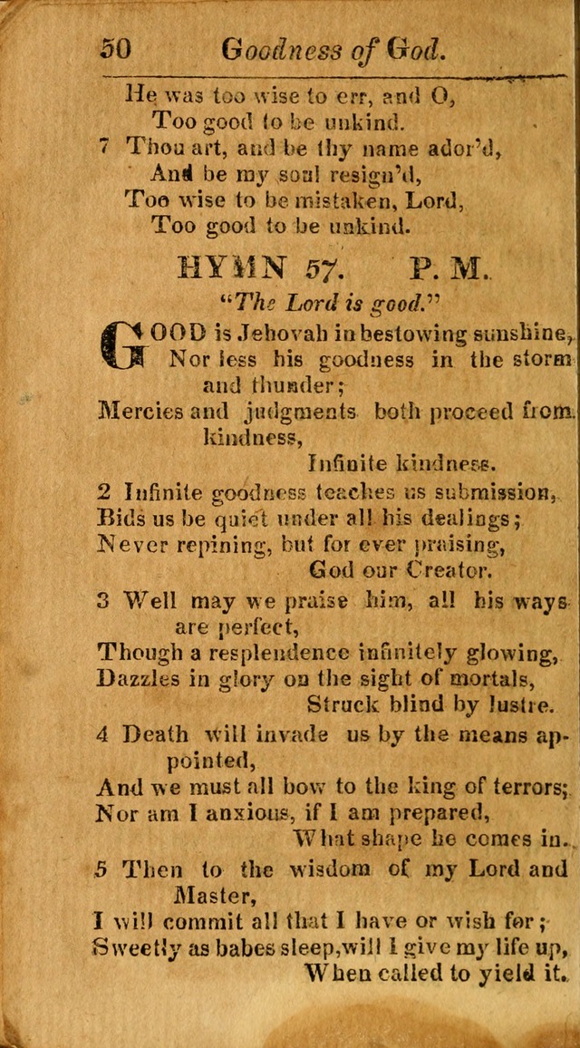 A Choice Selection of Psalms, Hymns and Spiritual Songs for the use of  Christians page 51