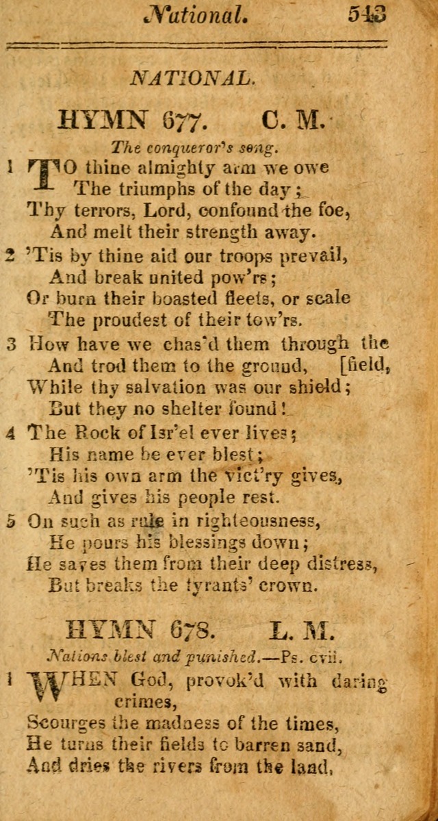 A Choice Selection of Psalms, Hymns and Spiritual Songs for the use of  Christians page 536