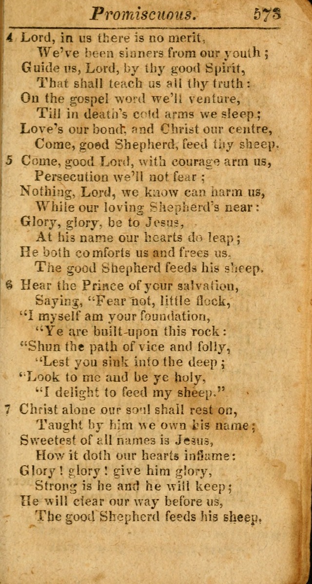 A Choice Selection of Psalms, Hymns and Spiritual Songs for the use of  Christians page 566