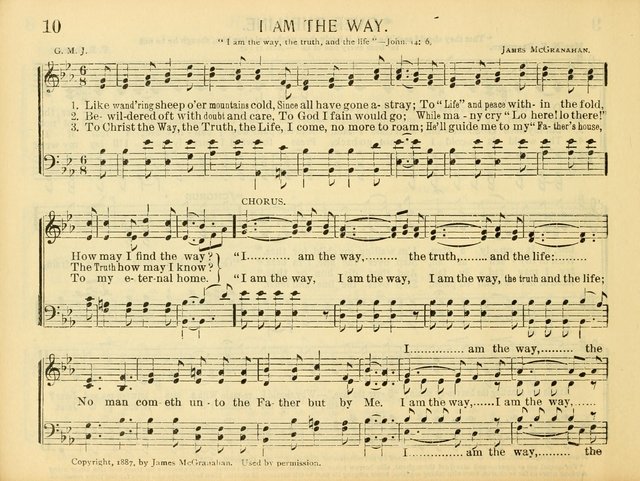 Christ in Song: for all religious services nearly one thousand best gospel hymns, new and old with responsive scripture readings (Rev. and Enl.) page 10