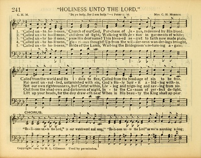 Christ in Song: for all religious services nearly one thousand best gospel hymns, new and old with responsive scripture readings (Rev. and Enl.) page 168