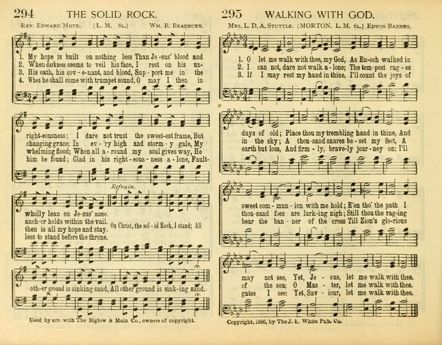 Christ in Song: for all religious services nearly one thousand best gospel hymns, new and old with responsive scripture readings (Rev. and Enl.) page 200