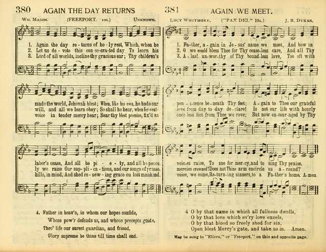 Christ in Song: for all religious services nearly one thousand best gospel hymns, new and old with responsive scripture readings (Rev. and Enl.) page 238